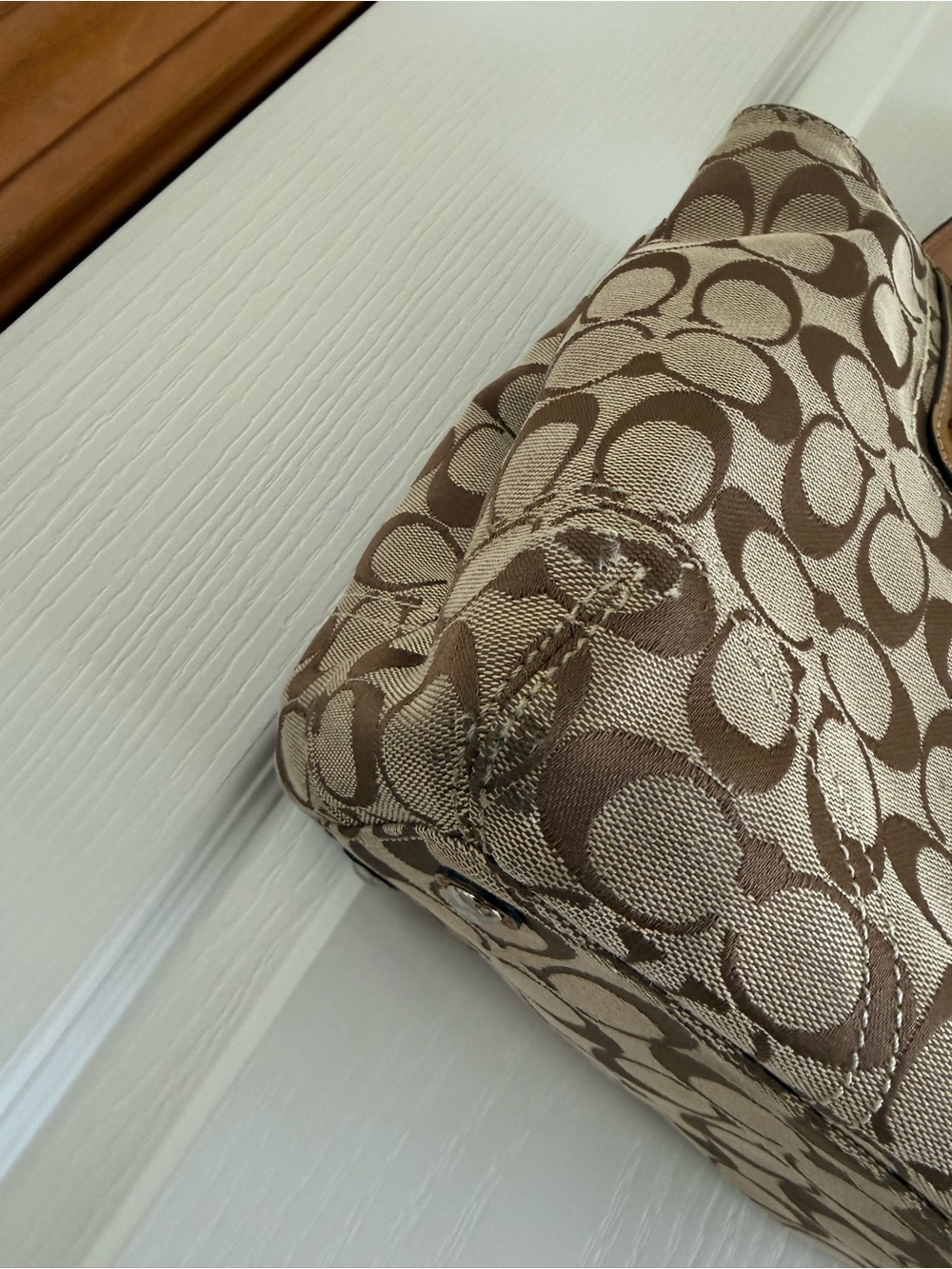 Coach Vintage Signature Soho Tan/Beige - Picture 4 of 10